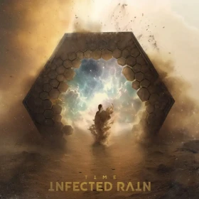 INFECTED RAIN · Time | AQUAMARINE LP (Progressive Metal Vinyl) · Bild 1