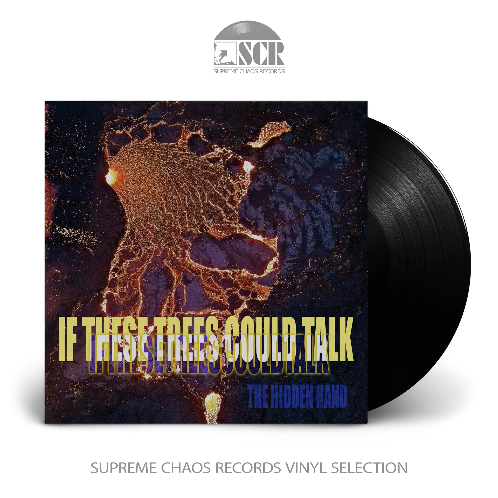 IF THESE TREES COULD TALK · The Hidden Hand | BLACK LP (Post Metal/Progressive Metal Vinyl)