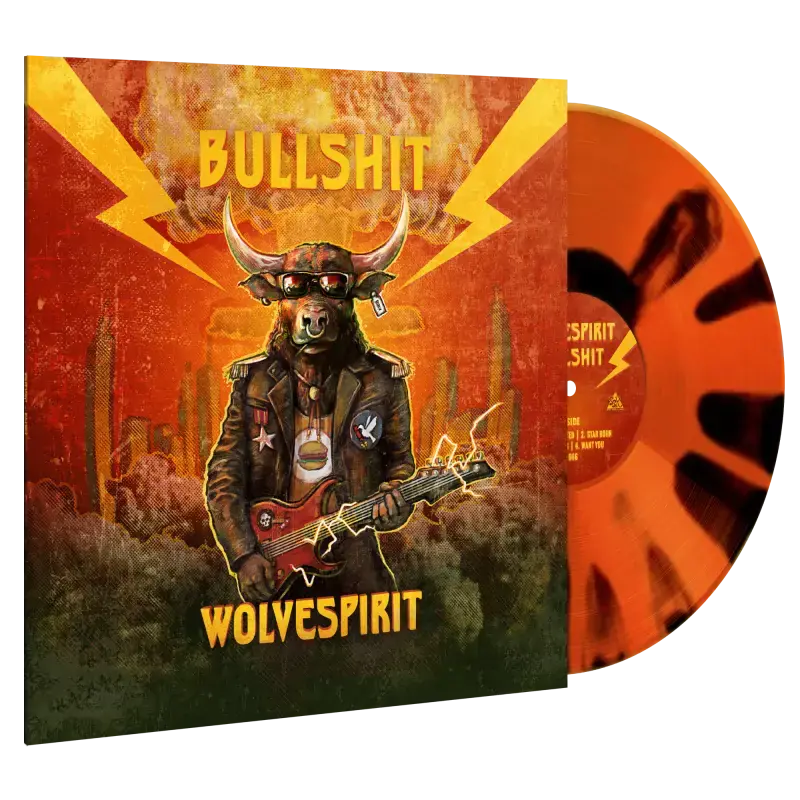 WOLVESPIRIT · Bullshit | SPLATTER LP (Hard Rock Vinyl)