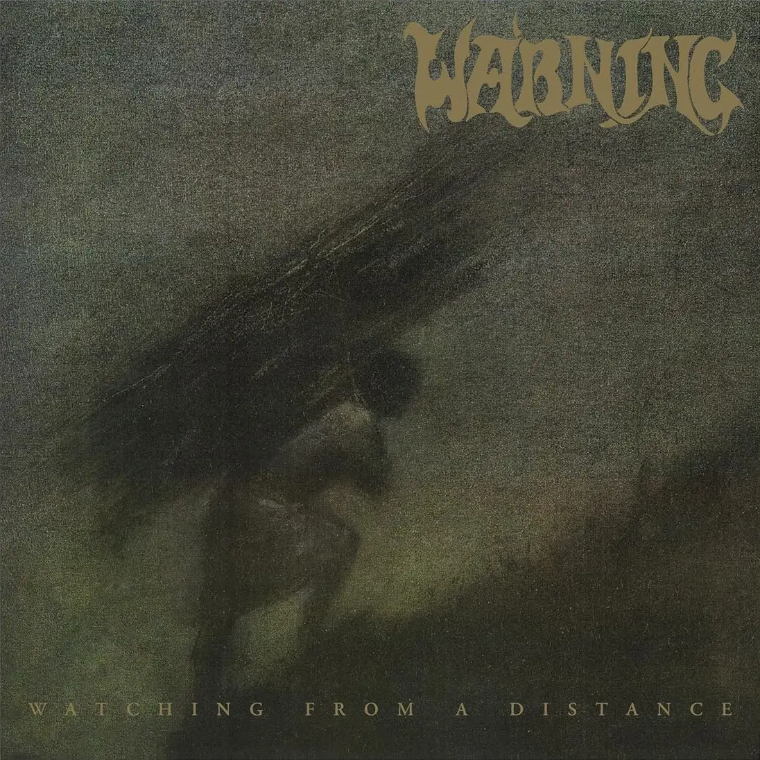 WARNING · Watching From A Distance | BROWN/BLACK 2LP (Doom Metal/Heavy Metal Vinyl) · Bild 1