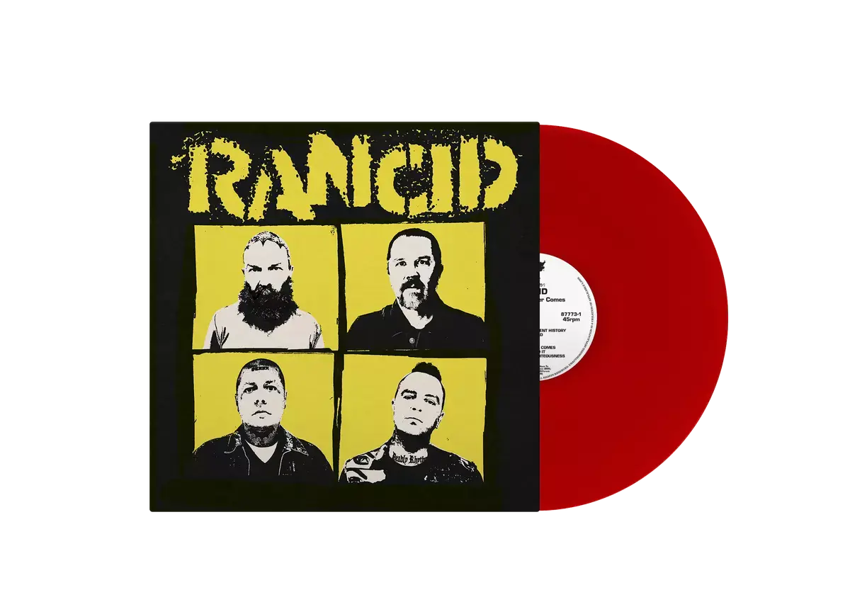 RANCID · Tomorrow Never Comes | BLOOD RED LP (Punk Rock Vinyl)