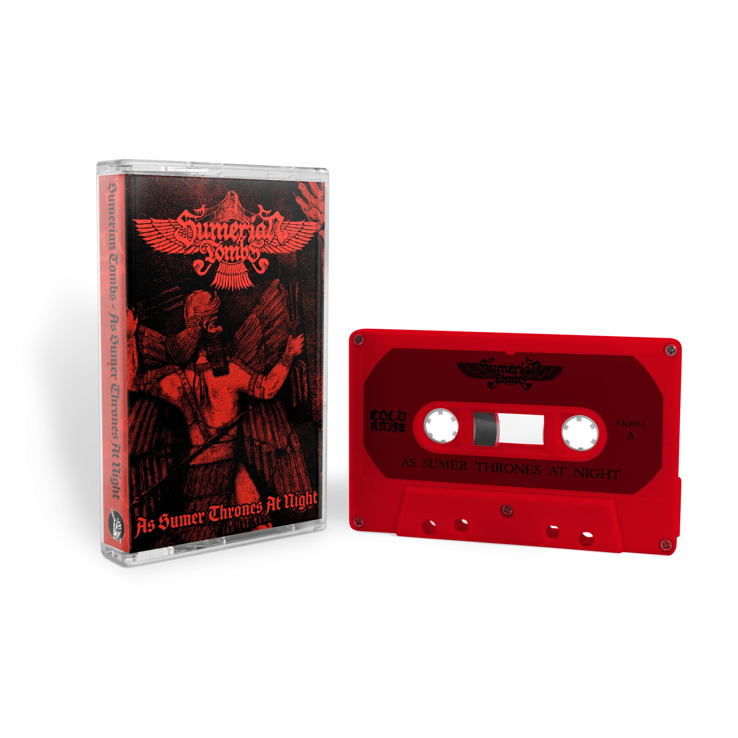 SUMERIAN TOMBS - As Sumer Thrones At Night · RED TAPE SUMERIAN TOMBS - As Sumer Thrones At Night · RED TAPE (Black Metal/Death Metal Tapes)