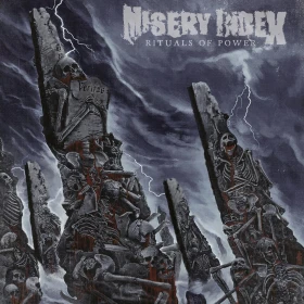 MISERY INDEX · Rituals Of Power (Re-Release) | TRANSPARENT BLUE LP (Death Metal Vinyl) · Bild 1