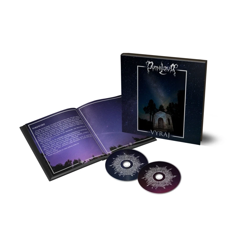 DYMNA LOTVA · Vyraj | 2CD ARTBOOK (Black Metal/Post Black Metal CDs)