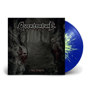 OVERTORTURE · A Trail Of Death | BLUE/YELLOW LP (Death Metal Vinyl)