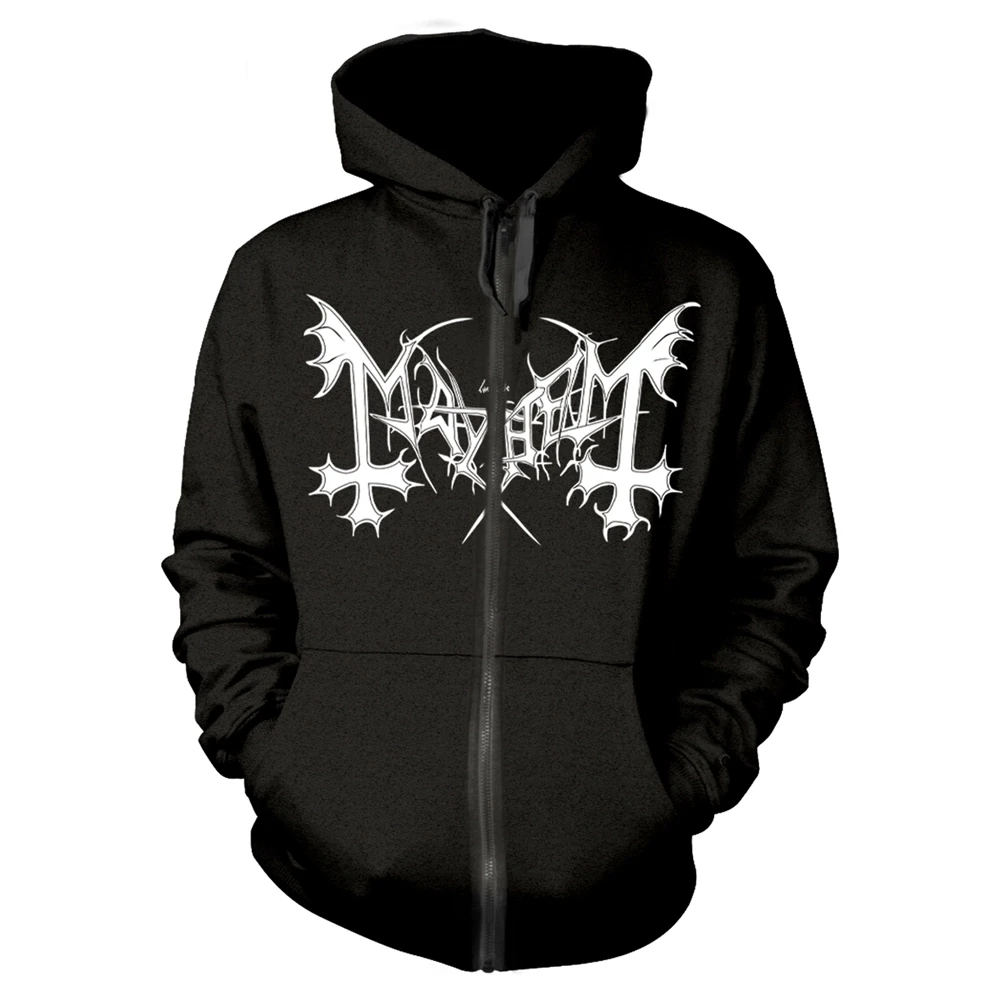 MAYHEM · De Mysteriis Dom Sathanas | HOODED ZIPPER (Black Metal Clothes)
