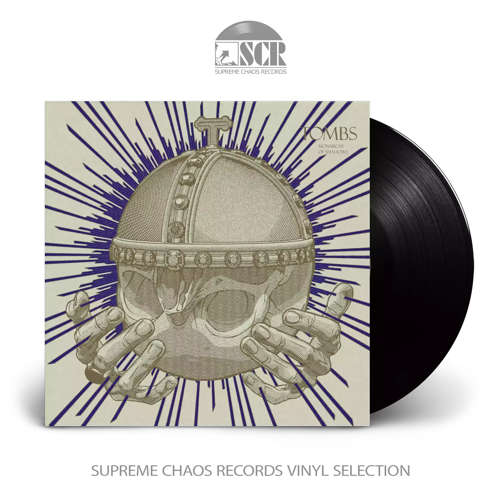 TOMBS · Monarchy Of Shadows | BLACK LP (Death Metal Vinyl)