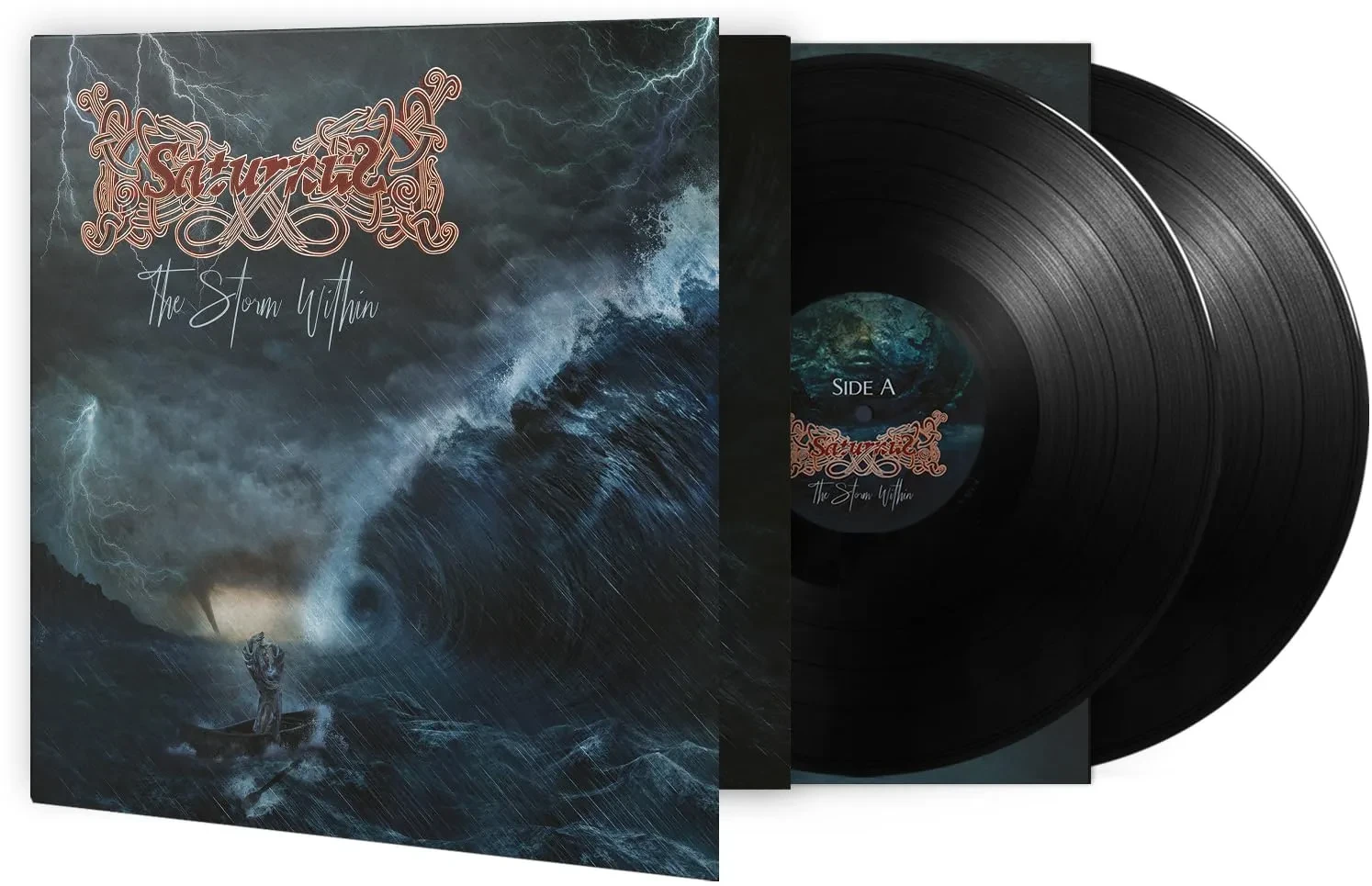 SATURNUS · The Storm Within | BLACK 2LP (Doom Metal/Death Metal Vinyl) · Bild 3