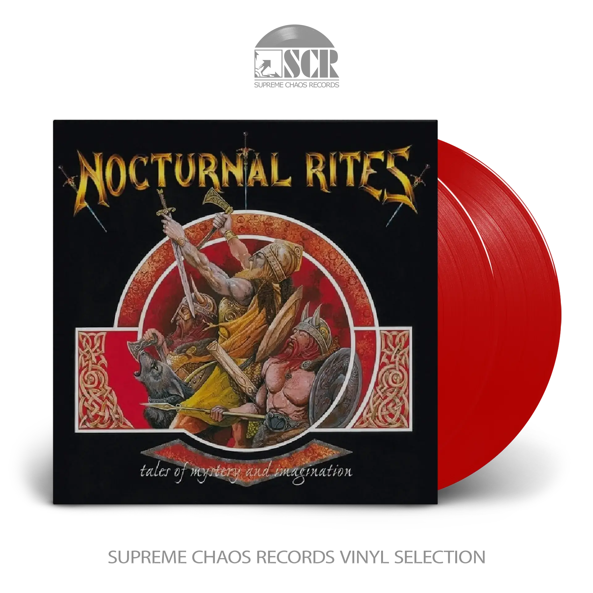 NOCTURNAL RITES - Tales of Mystery and Imagination (Re-Release) [RED 2LP] (Heavy Metal Vinyl)