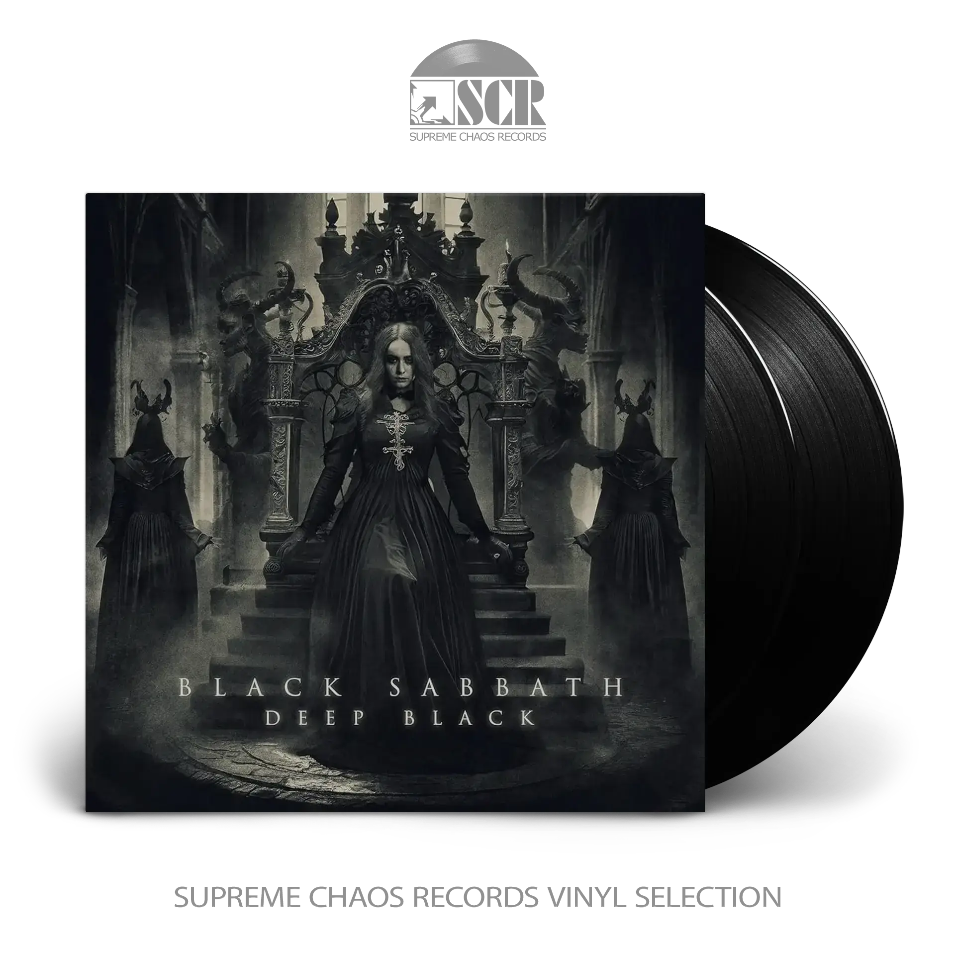 BLACK SABBATH · Deep Black (B-Stock) | BLACK 2LP (Heavy Metal Vinyl)