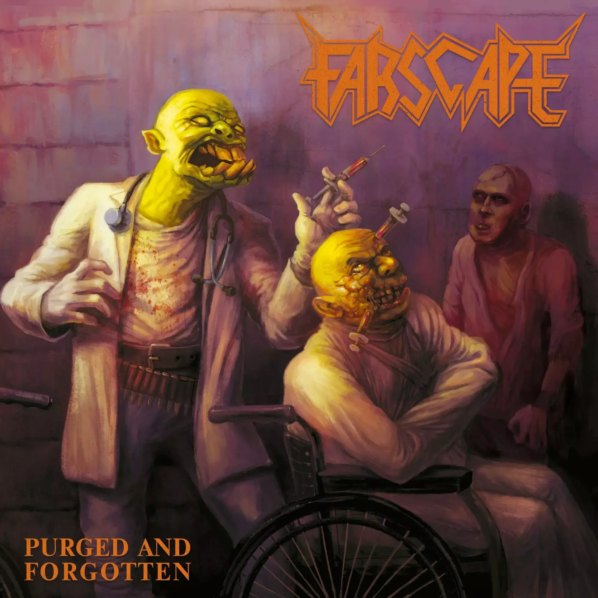FARSCAPE · Purged And Forgotten | BLACK LP (Thrash Metal Vinyl) · Bild 1