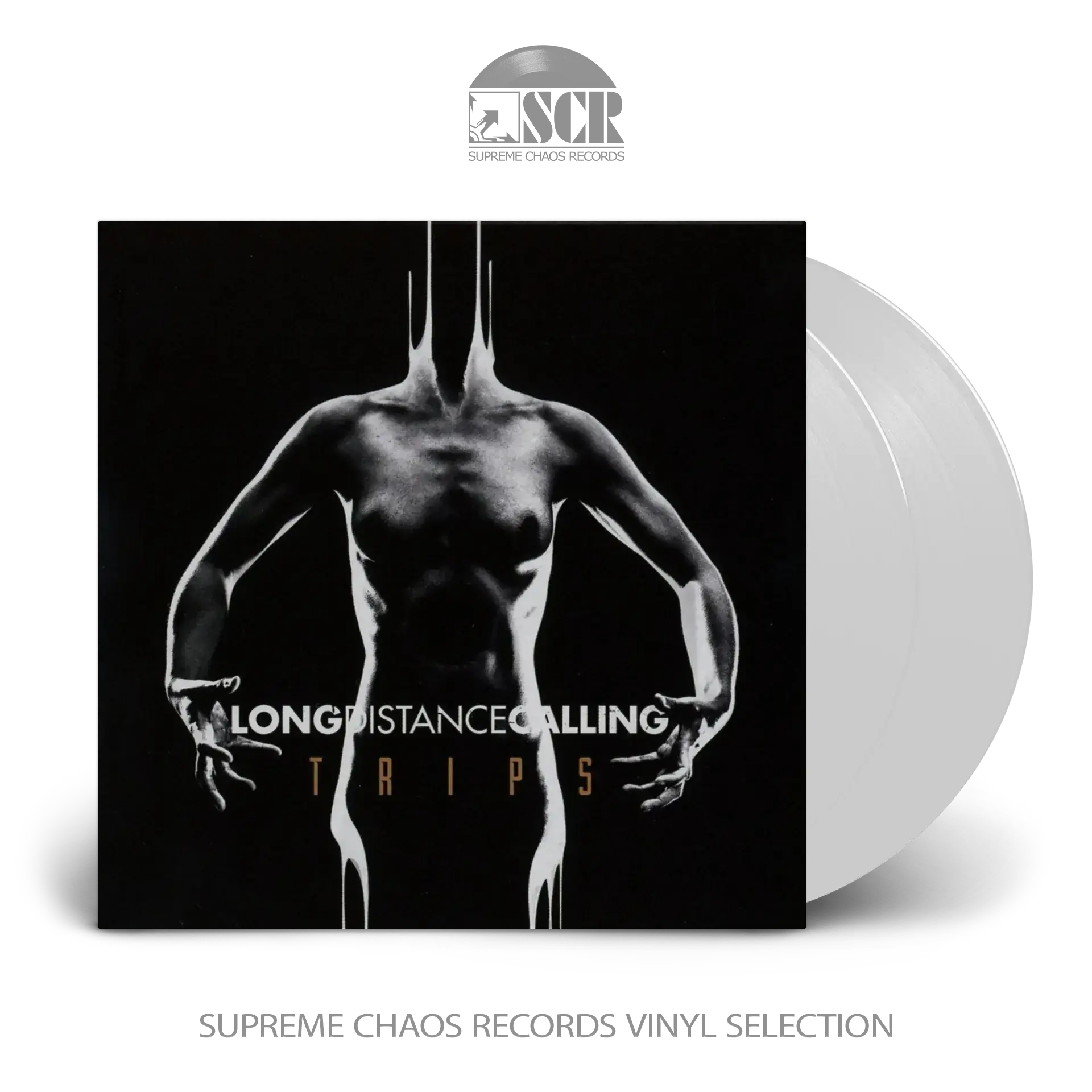 LONG DISTANCE CALLING · Trips (Re-Release) | WHITE 2LP (Progressive Rock/Post Rock/Alternative Rock Vinyl)