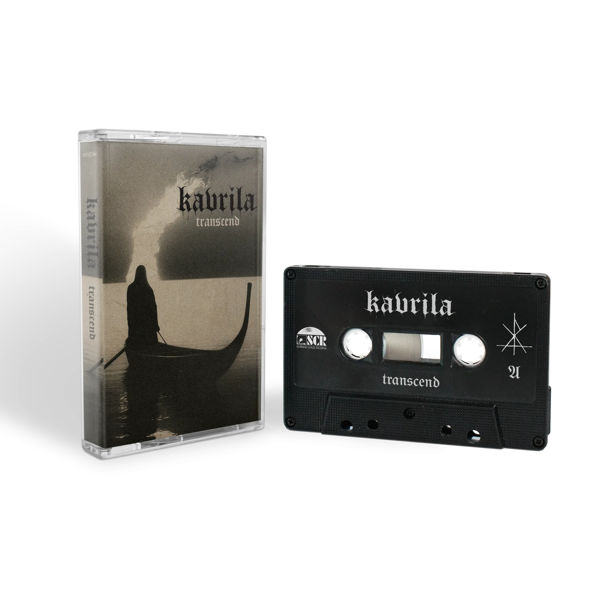 KAVRILA · Transcend | BLACK TAPE (Hardcore/Sludge/Crust/Post Metal Tapes)