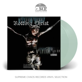 ROTTING CHRIST · Khronos | CLEAR/TURQUOISE 2LP (Black Metal Vinyl)