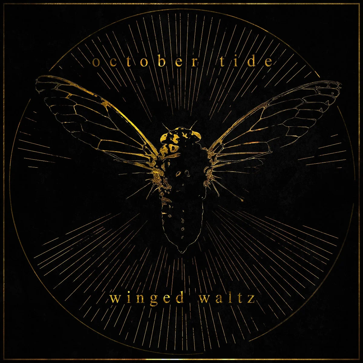 OCTOBER TIDE · Winged Waltz | BLACK LP (Death Metal Vinyl) · Bild 1