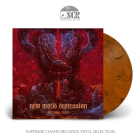 NEW WORLD DEPRESSION · Abysmal Void | ORANGE/BLACK LP (Death Metal Vinyl)
