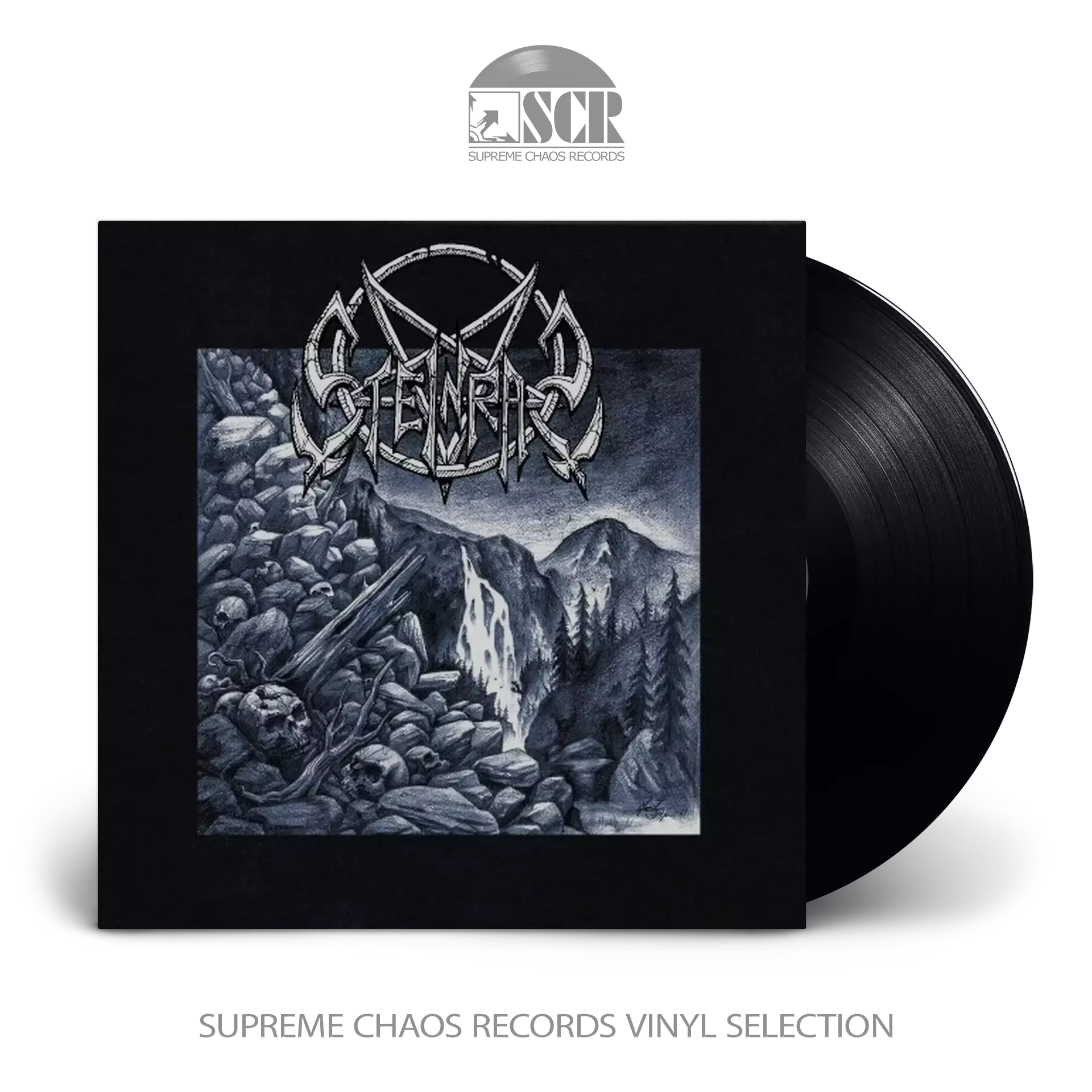 STEINRAS · Steinras | BLACK LP (Black Metal Vinyl)