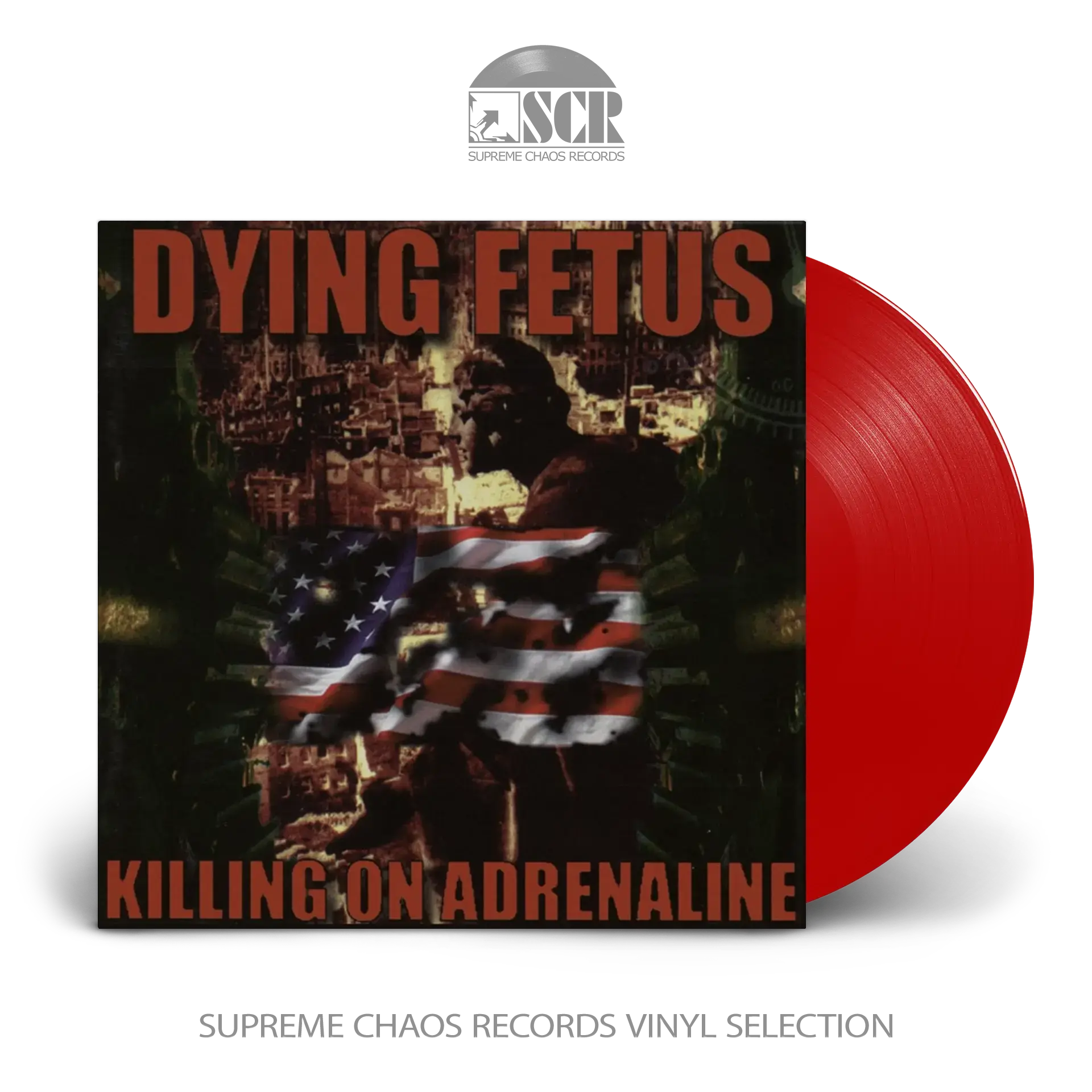 DYING FETUS · Killing on Adrenaline | RED LP (Death Metal Vinyl)