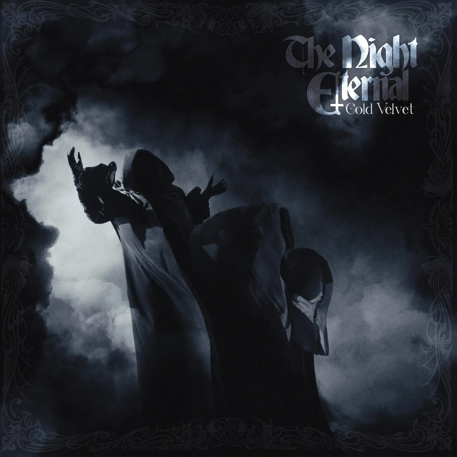THE NIGHT ETERNAL · Cold Velvet | GREY BLUE MARBLED LP (Heavy Metal Vinyl) · Bild 1