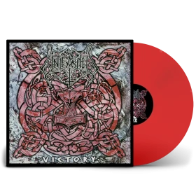 UNLEASHED · Victory | TRANSPARENT RED LP (Death Metal Vinyl)