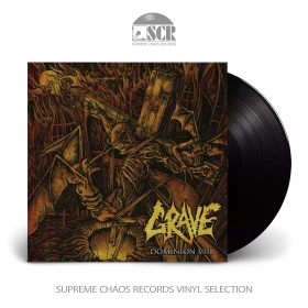 GRAVE · Dominion VIII (Re-Issue 2019) | BLACK LP (Death Metal Vinyl)