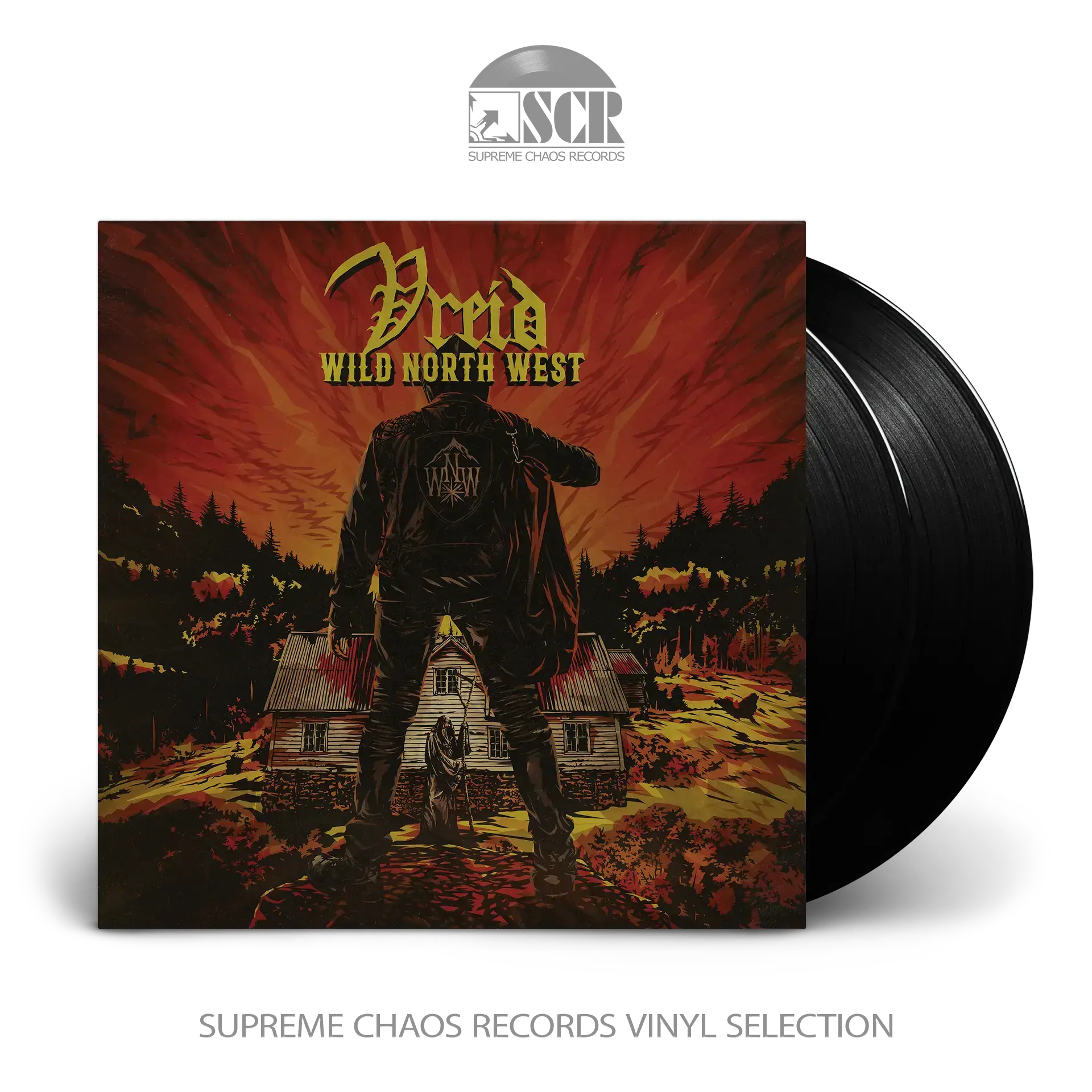 VREID · Wild North West | BLACK 2LP (Black Metal Vinyl)