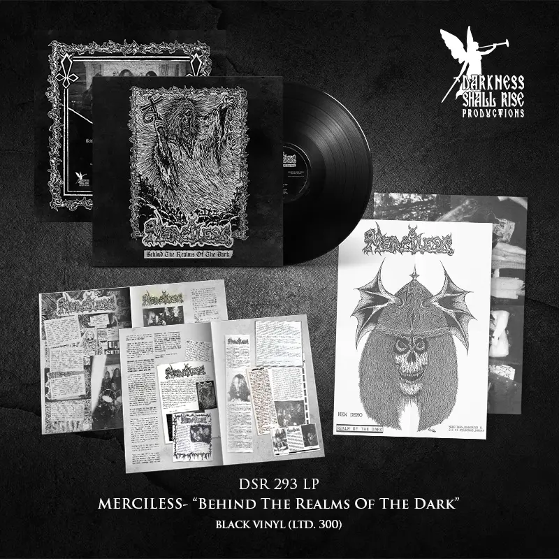 MERCILESS · Behind The Realms Of The Dark | BLACK LP (Death Metal Vinyl) · Bild 3
