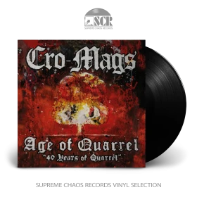 CRO-MAGS - Age of Quarrel: 40 Years of Quarrel [BLACK LP] (Thrash Metal/Hardcore Vinyl)
