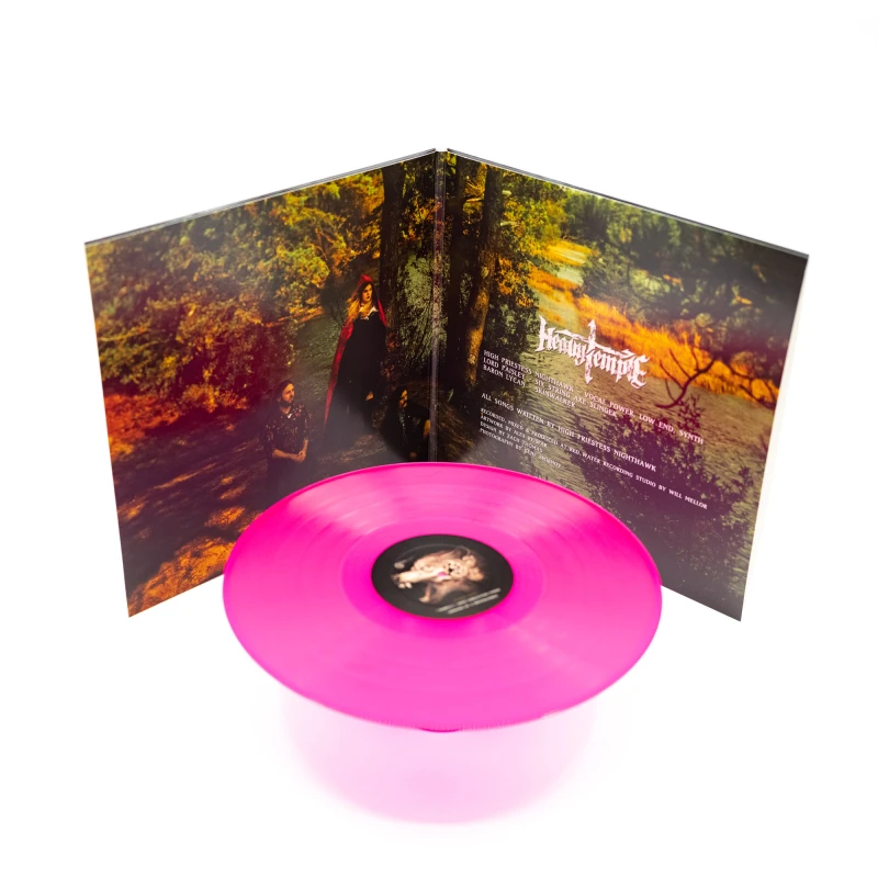 HEAVY TEMPLE · Lupi Amoris | MAGENTA LP (Stoner Rock/Doom Metal/Heavy Metal Vinyl) · Bild 3