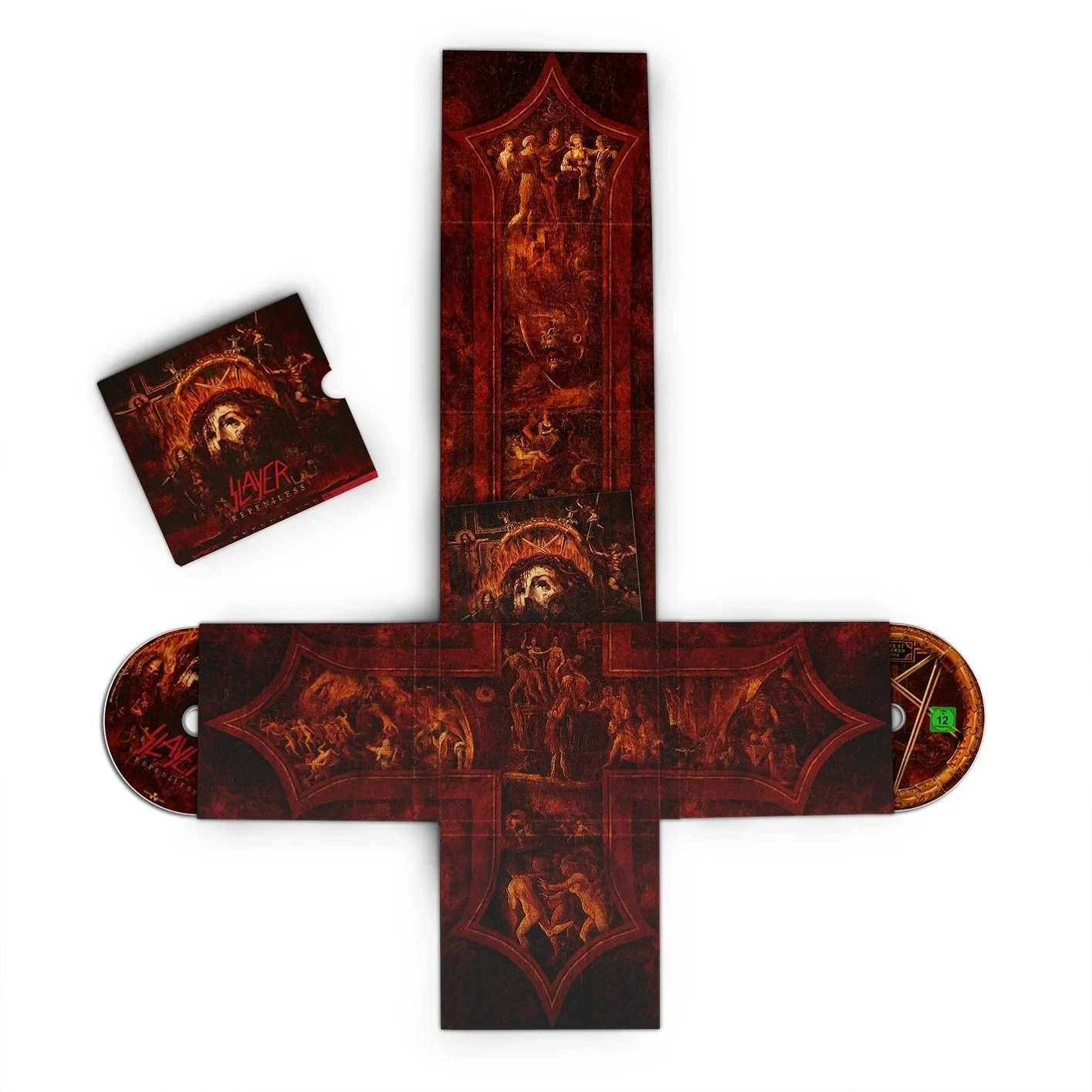 SLAYER - Repentless [DIGIPAK CD+DVD] (Thrash Metal CDs)