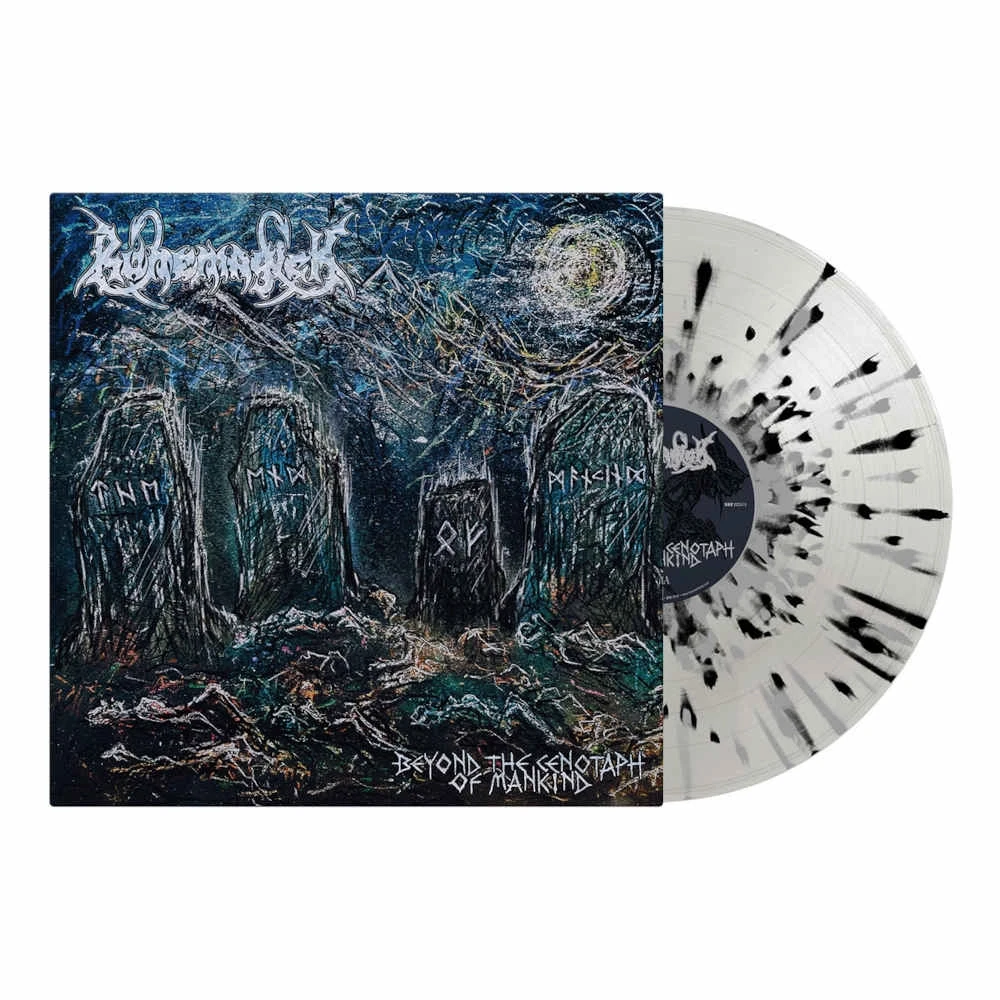 RUNEMAGICK · Beyond The Cenopath Of Mankind | CLEAR/SILVER/BLACK LP (Death Metal/Doom Metal Vinyl)