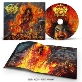 BURNING WITCHES · Inquisition | DIGIPAK CD (Thrash Metal/Heavy Metal CDs) · Bild 2