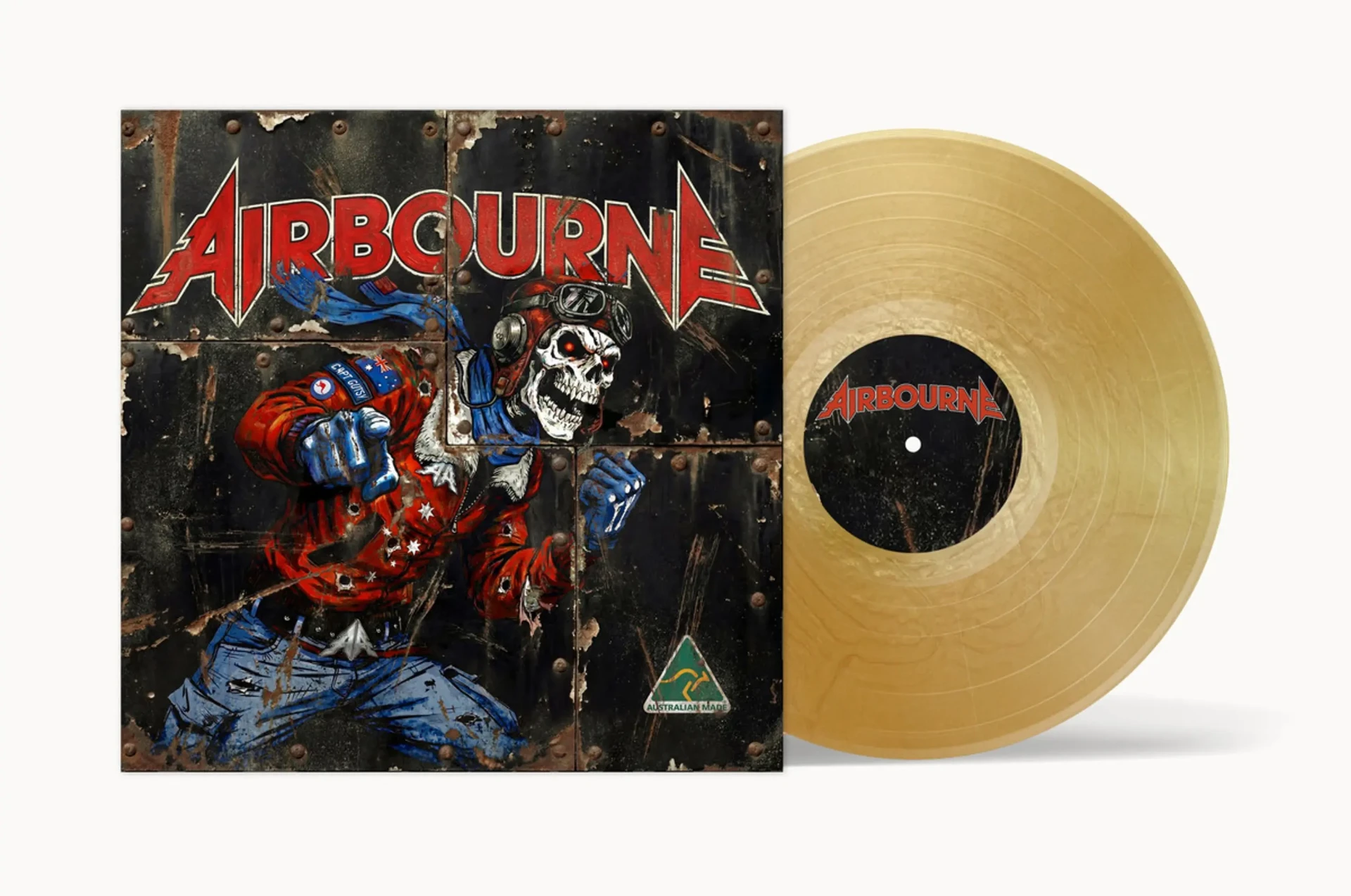 AIRBOURNE - Airbourne [GOLD NUGGET LP] (Hard Rock Vinyl) · Bild 2