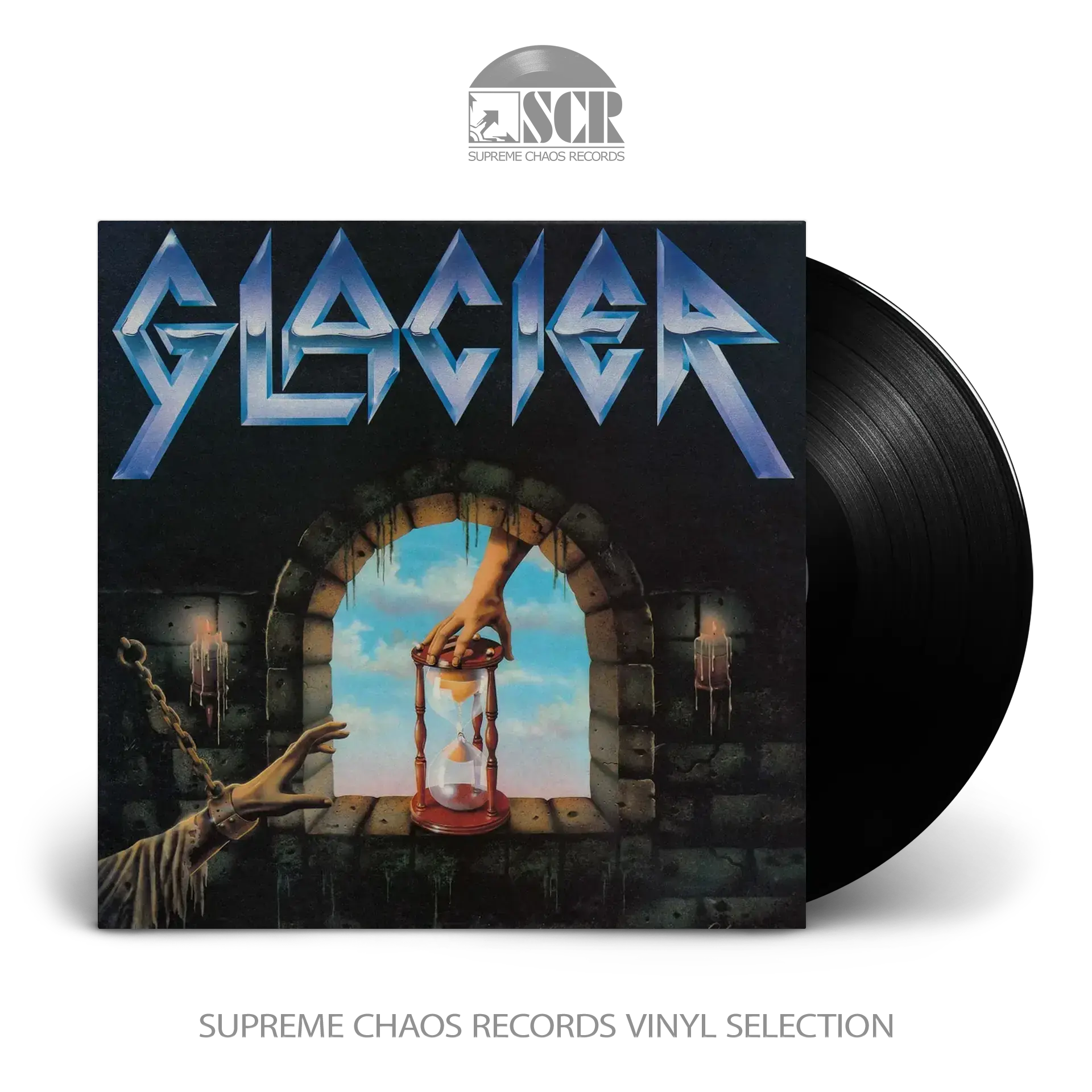 GLACIER · Glacier | BLACK LP (Heavy Metal Vinyl)