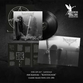 ARCKANUM · Kostogher | BLACK 2LP (Black Metal Vinyl) · Bild 3