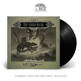 THE VISION BLEAK · The Wolves Go Hunt Their Prey | BLACK LP (Gothic Metal/Heavy Metal/Horror Metal Vinyl)