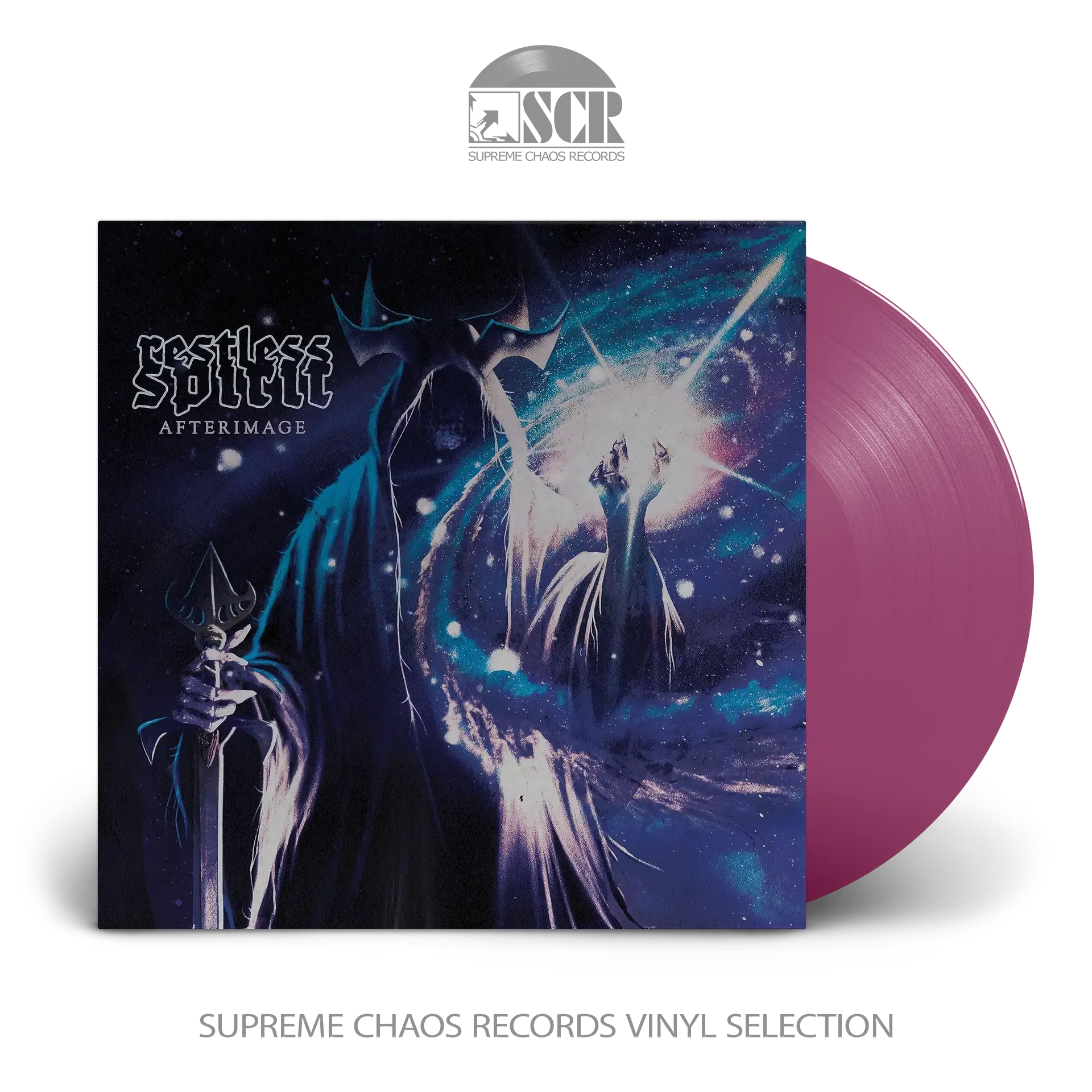 RESTLESS SPIRIT · Afterimage | TRANSPARENT MAGENTA LP (Doom Metal Vinyl)