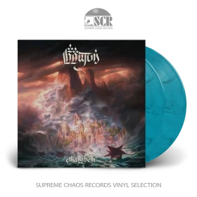 ANFAUGLIR · Akallabêth | TRANSPARENT BLUE/BLACK 2LP (Black Metal Vinyl)