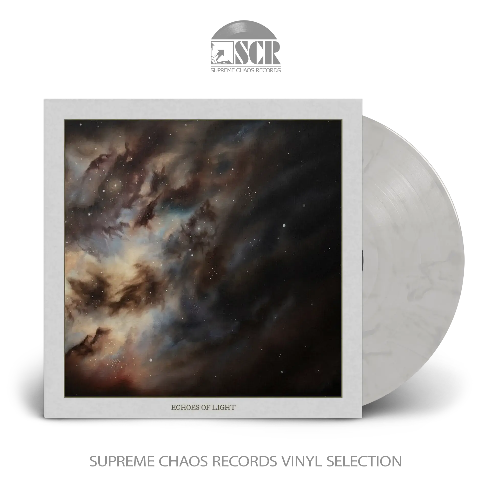 CHAPEL OF DISEASE · Echoes Of Light | WHITE SMOKE LP (Death Metal Vinyl)