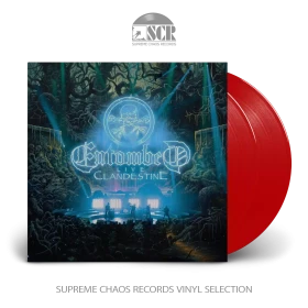 ENTOMBED · Clandestine - Live | RED 2LP (Death Metal Vinyl)