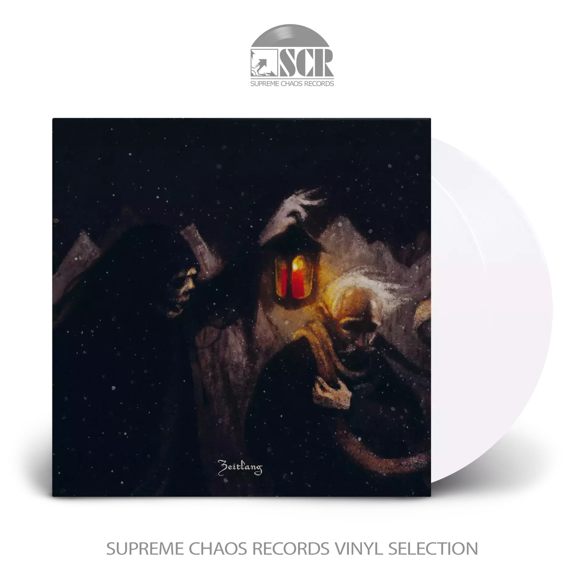 GRÀB · Zeitlang | WHITE 2LP (Black Metal Vinyl)