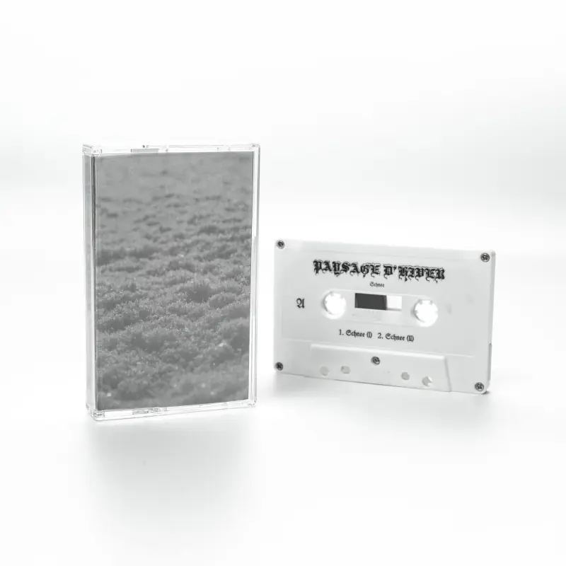 PAYSAGE D'HIVER · Schnee | WHITE TAPE (Black Metal Tapes)
