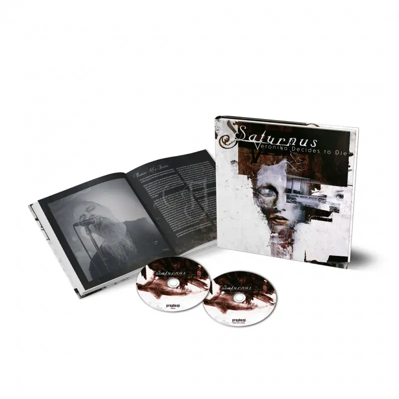 SATURNUS · Veronika Decides To Die | CD ARTBOOK (Doom Metal CDs)