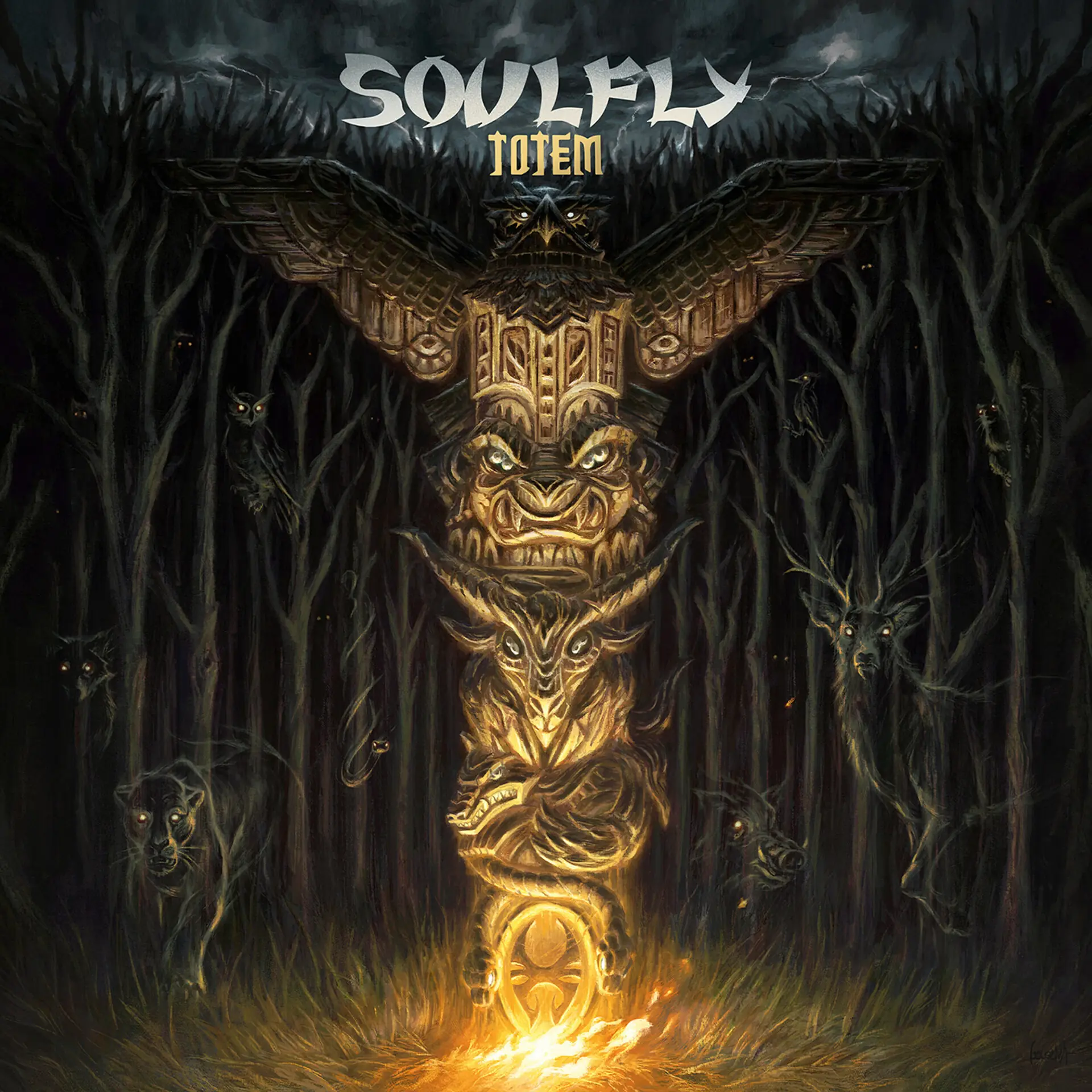SOULFLY - Totem · BLACK LP (Thrash Metal Vinyl) · Bild 1