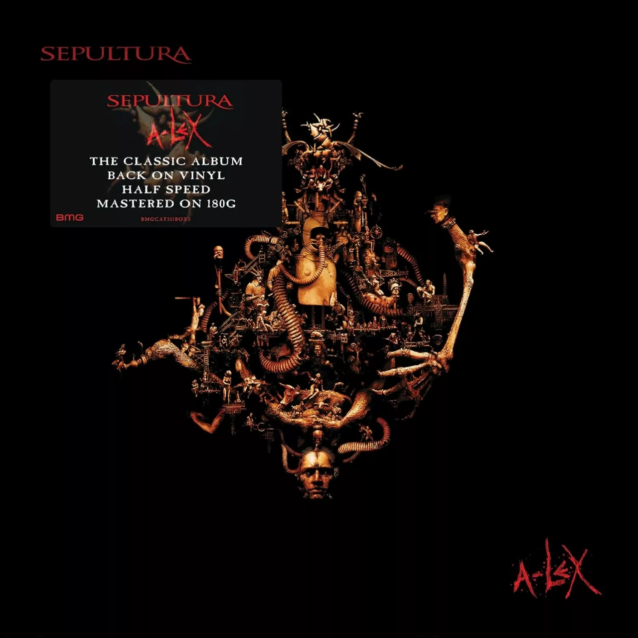 SEPULTURA - A-Lex (Half Speed Mastering) · BLACK 2LP · Bild 1 SEPULTURA - A-Lex (Half Speed Mastering) · BLACK 2LP (Thrash Metal Vinyl) · Bild 1