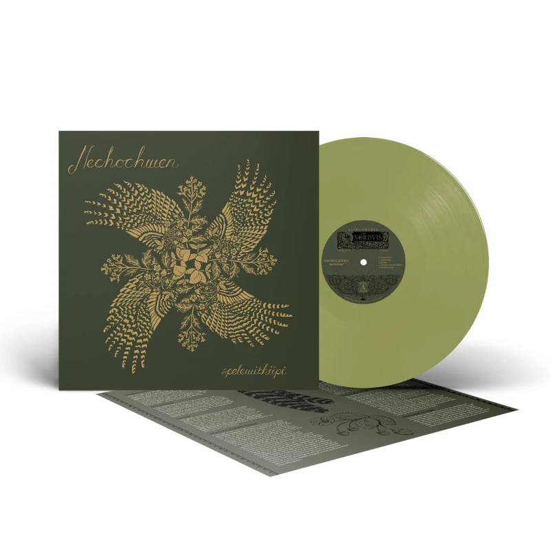 NECHOCHWEN · spelewithiipi | OLIVE GREEN LP (Dark Folk Vinyl) · Bild 3