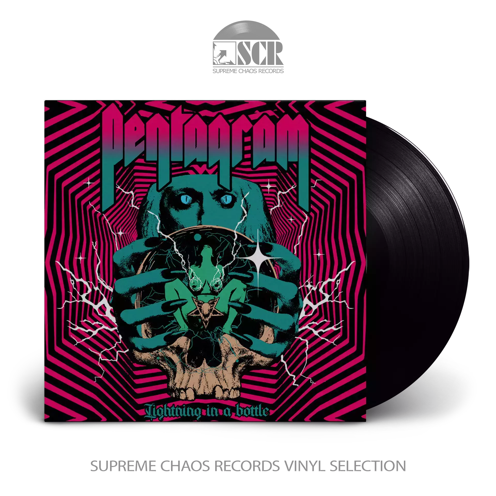 PENTAGRAM - Lightning In A Bottle · BLACK LP PENTAGRAM - Lightning In A Bottle · BLACK LP (Doom Metal Vinyl)