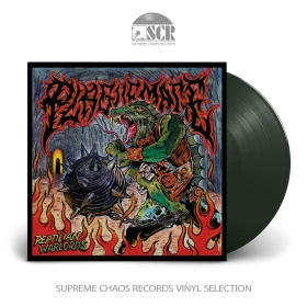 PLAGUEMACE · Reptilian Warlords Reptilian | GREEN LP (Death Metal Vinyl)