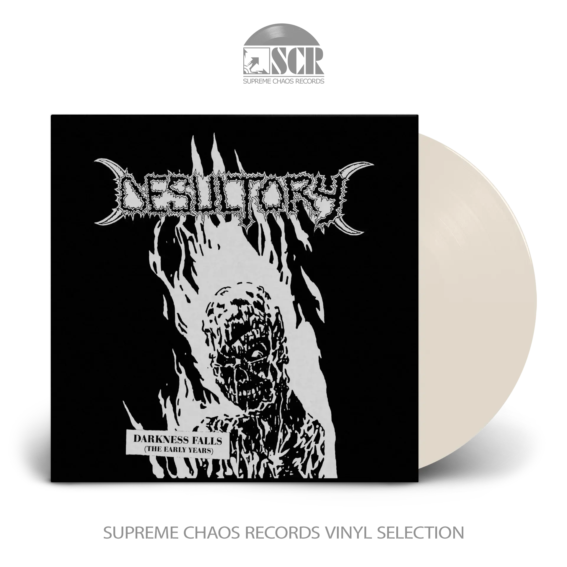 DESULTORY · Darkness Falls (The Early Days) | CREAM WHITE LP (Death Metal Vinyl)