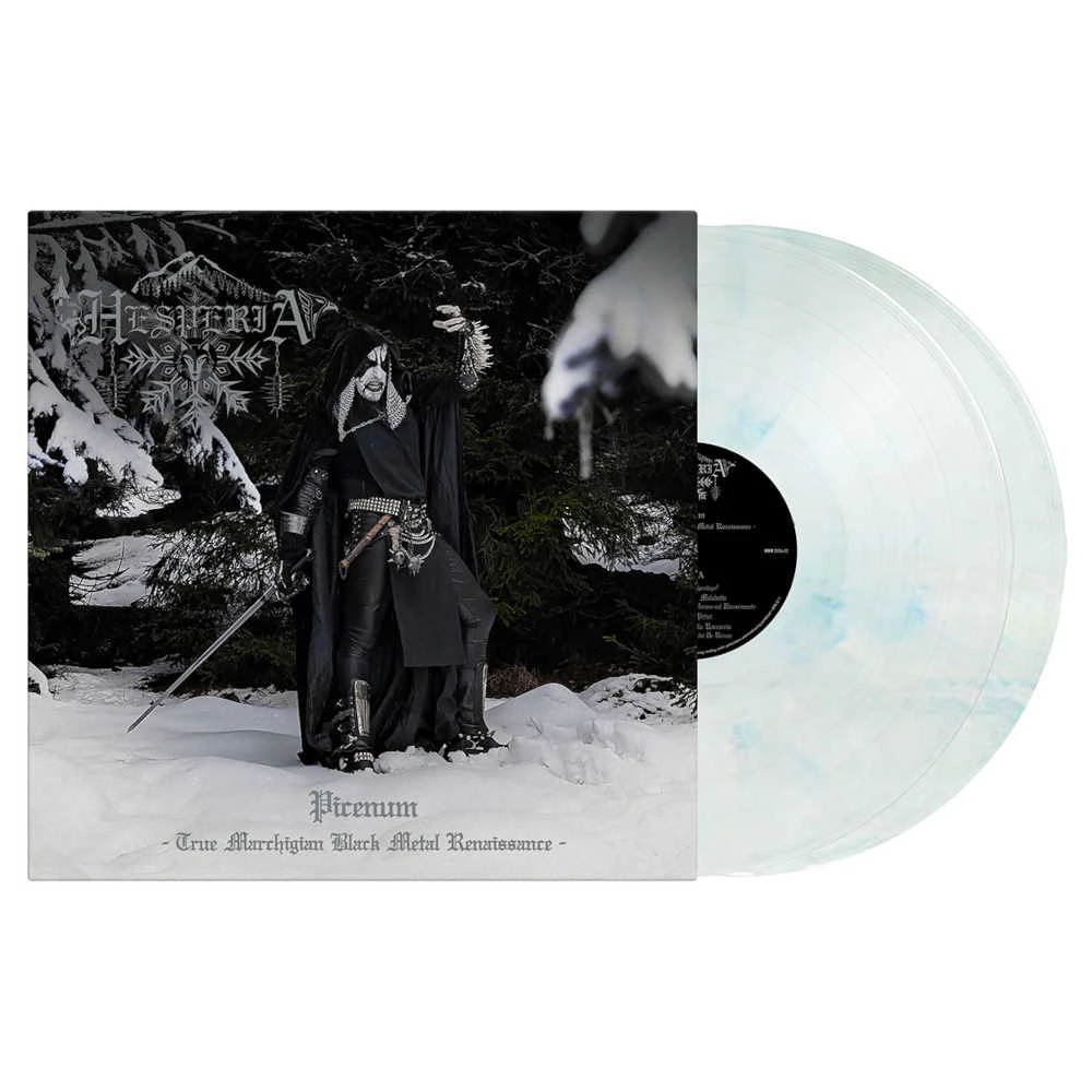 HESPERIA · Picenum - True Marchigian Black Metal Renaissance | MARBLED 2LP (Black Metal Vinyl) · Bild 2